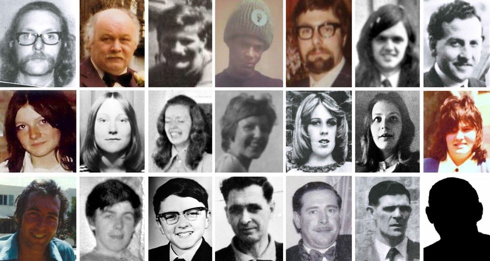 21 people were killed during the Birmingham pub bombings