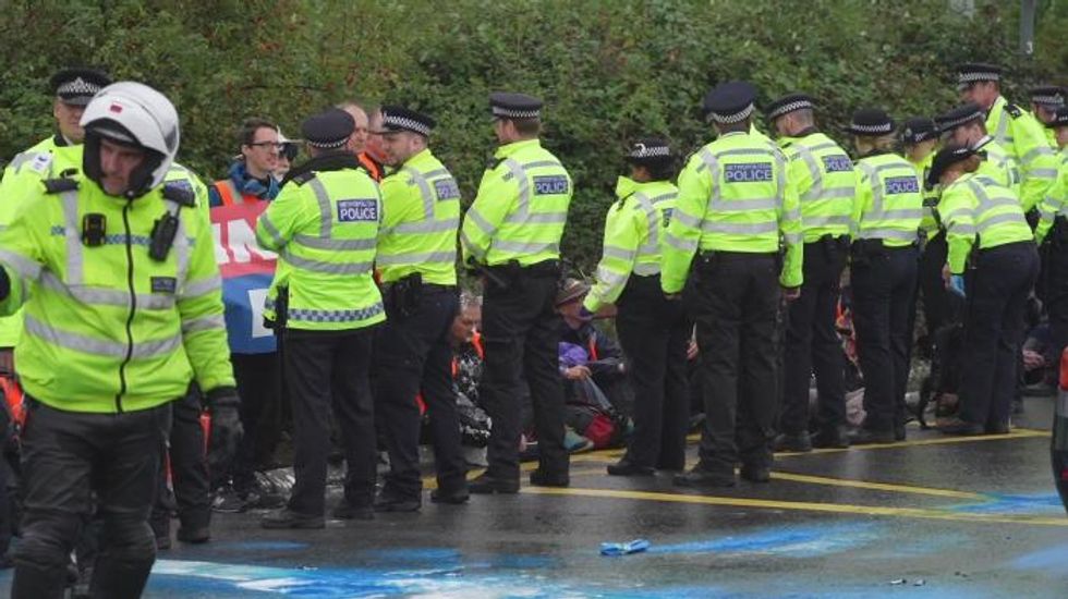 Insulate Britain activists block M25 junction twice in one day