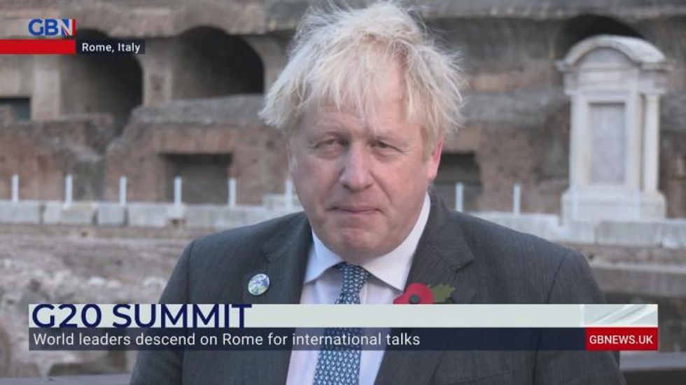 Boris Johnson tells GB News 'huge geopolitical consequences' of climate change