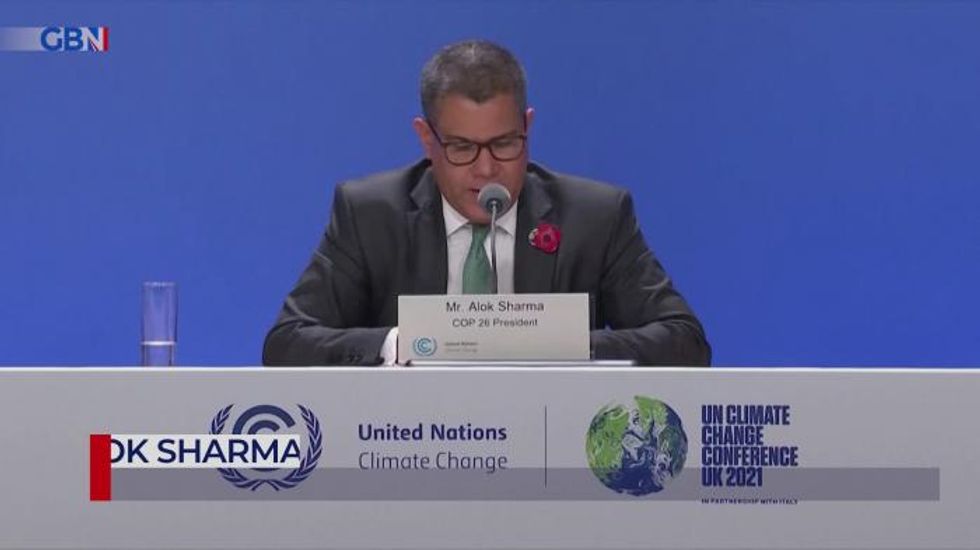 COP26 President Alok Sharma: Young people have 'right to be angry' over collective climate change failure