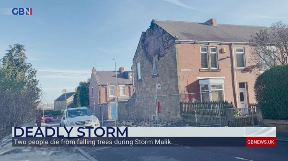 Back-to-back storms with winds over 90mph batter parts of UK