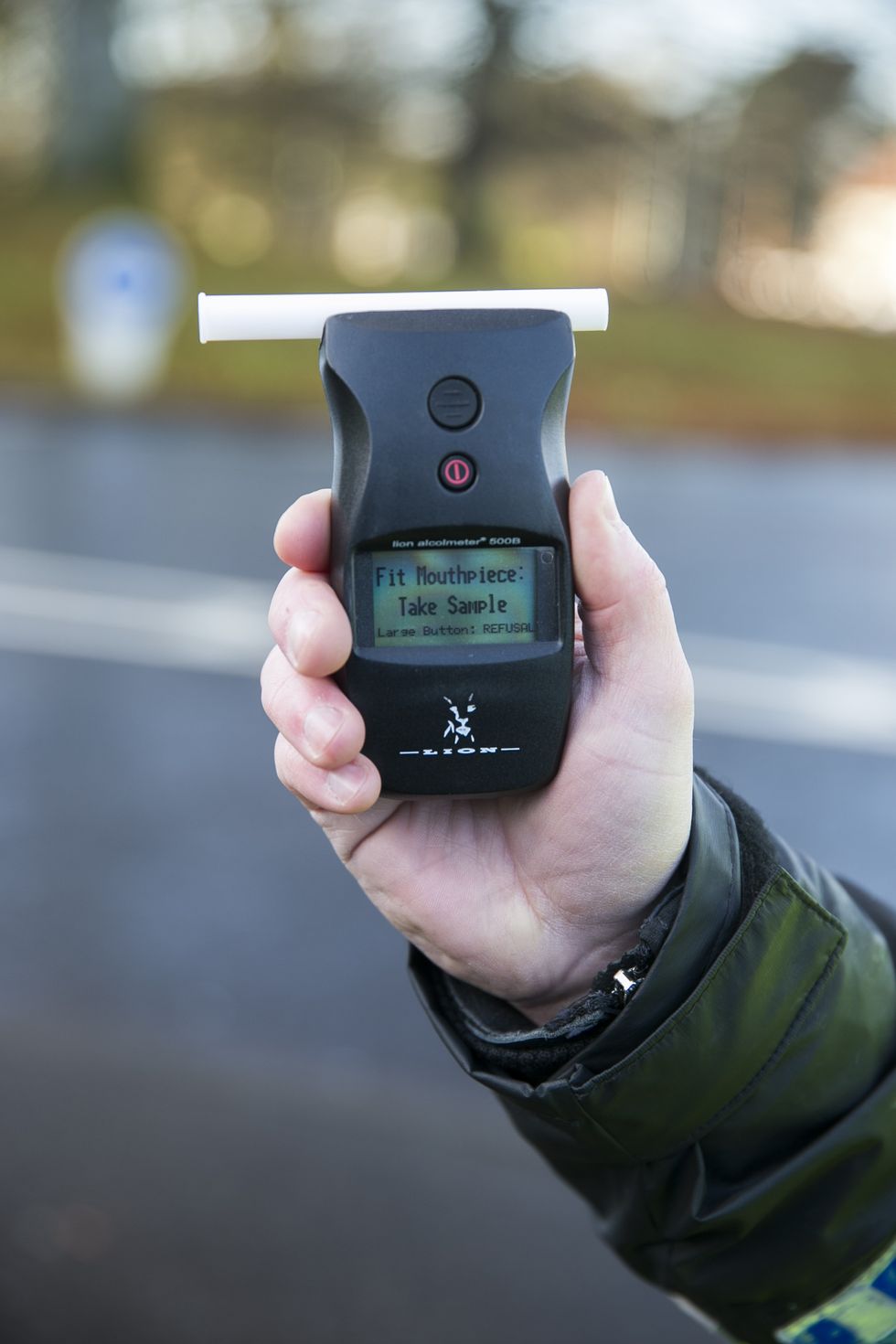 A breathalyser