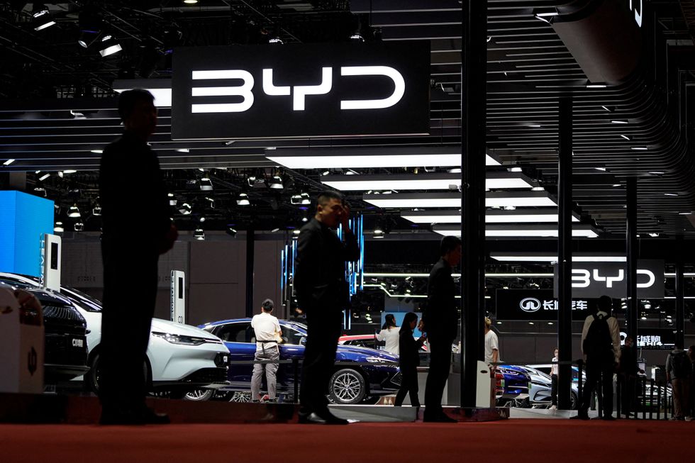 A BYD dealership