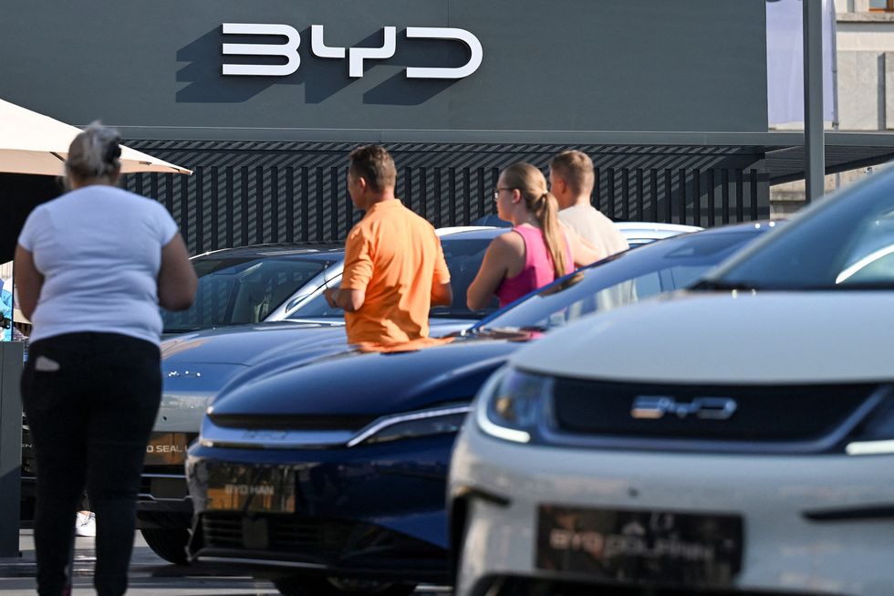 A BYD dealership