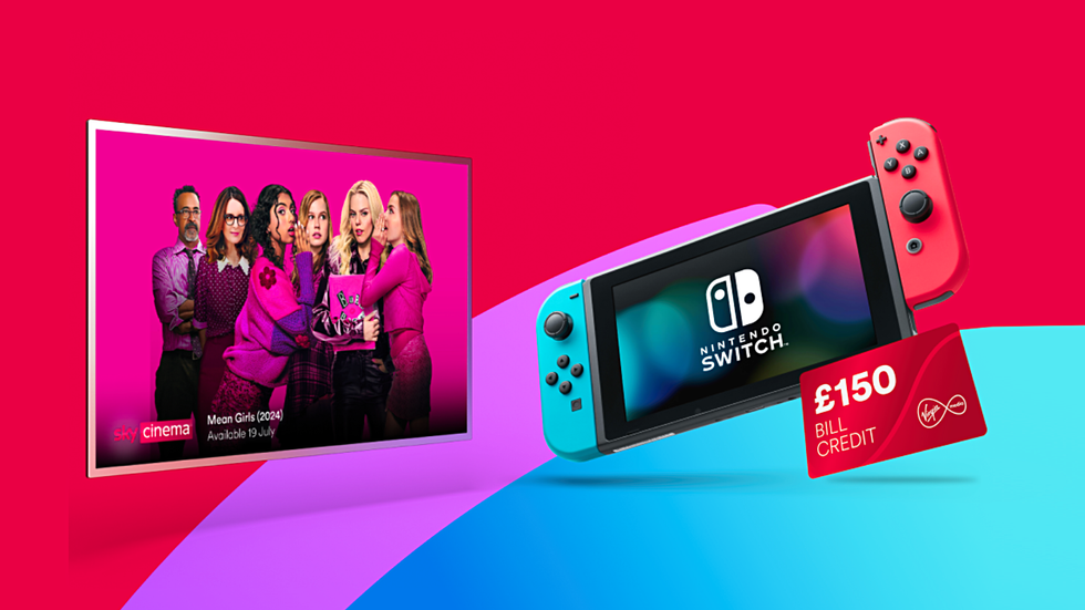 Virgin Media must choose between £150 off broadband bills or a FREE Nintendo Switch