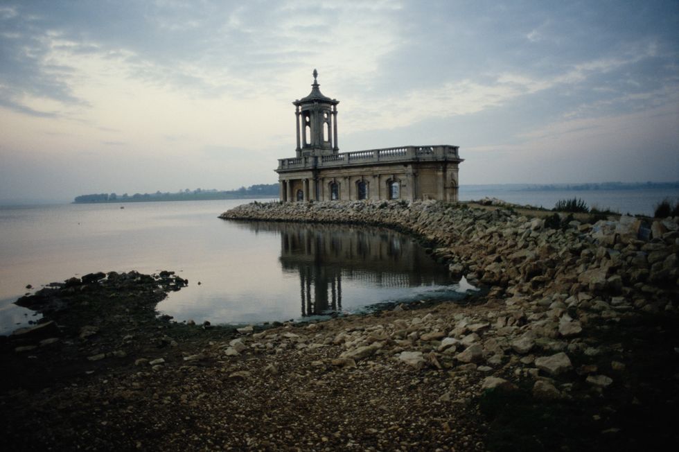 A general view of the Normanton Church on the shoreline of Rutland Water in the village of Edith Weston, Rutland