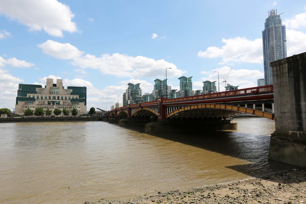 A general view of the Secret Intelligence Service building, headquarters of MI6 at Vauxhall