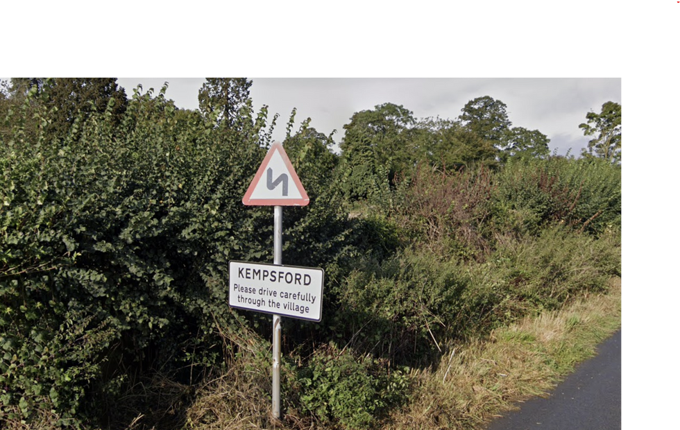 A Kempsford sign