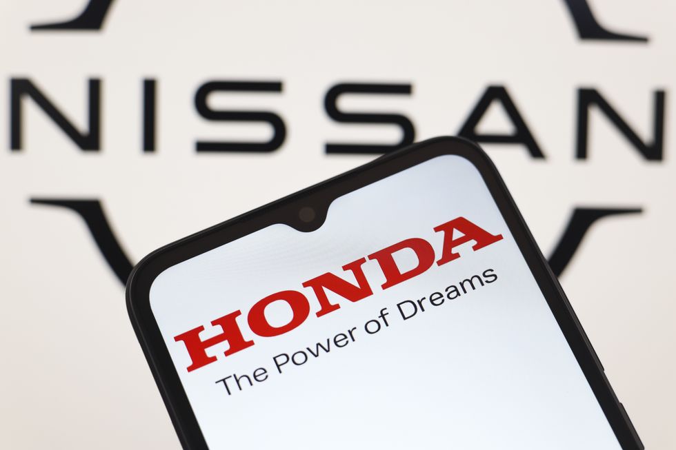 A Nissan and Honda logo