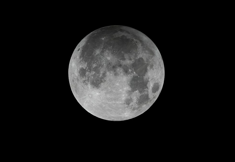 A partial lunar eclipse of a supermoon earlier this year