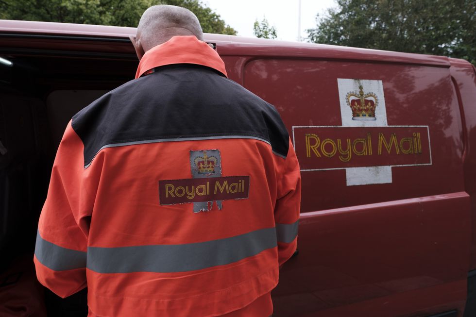 A Royal Mail postman (file pic)