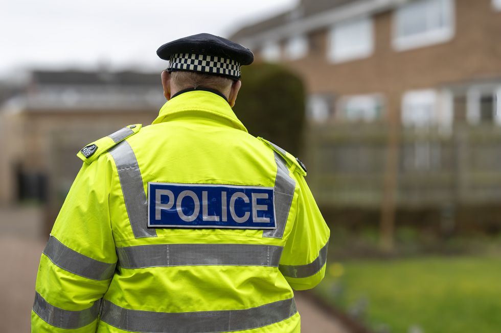 A stock image of a police officer