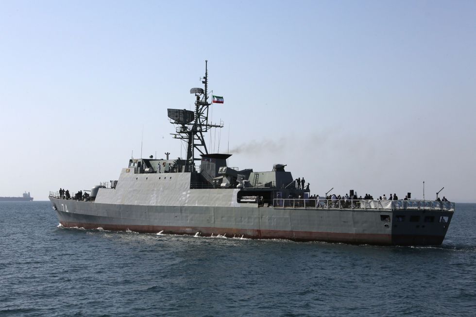 Iran news: Iranian warship Alborz enters Red Sea as tensions flare over ...