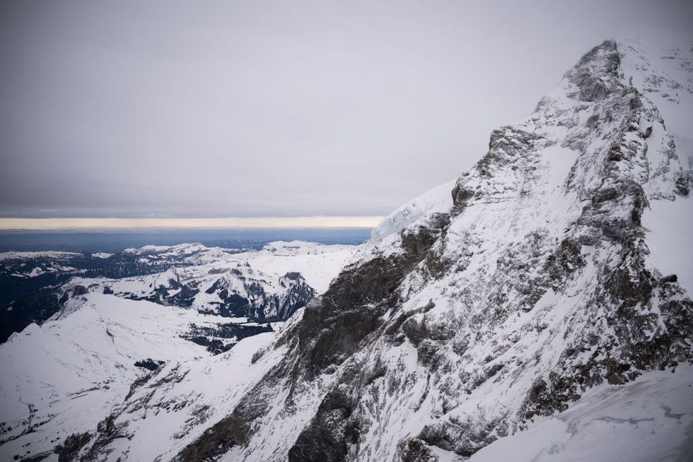 A stock image of the Alps