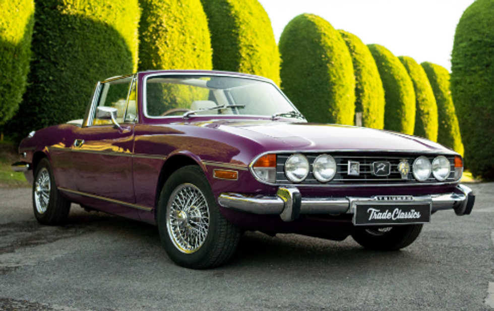 A Triumph Stag