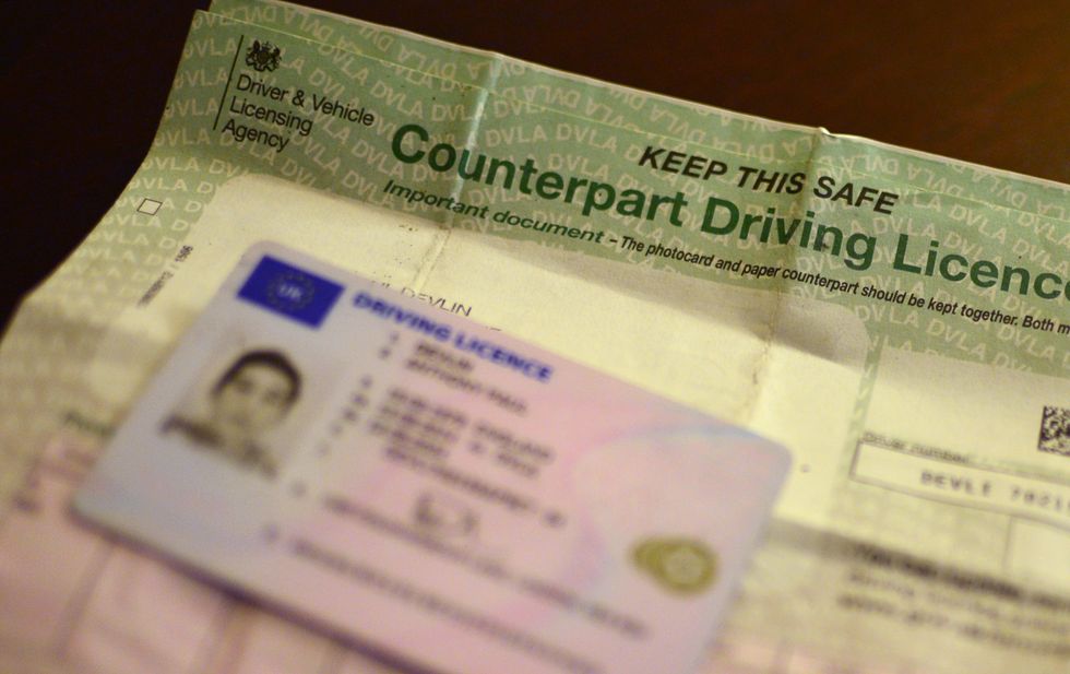 A UK driving licence