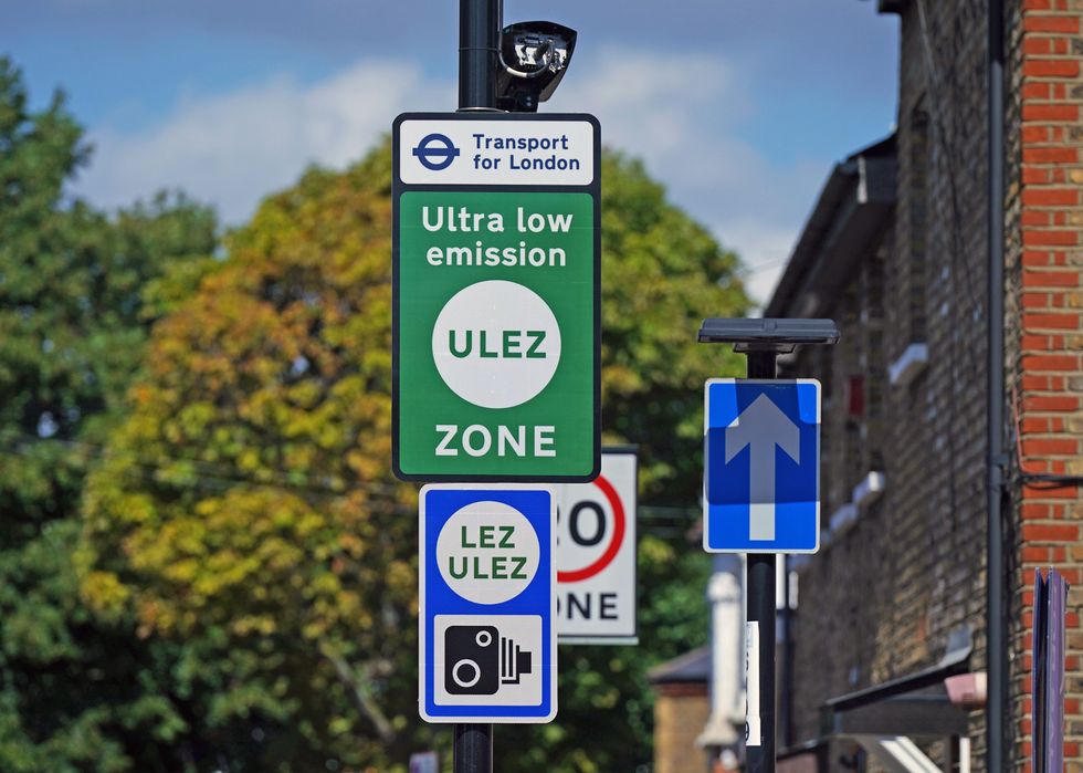 A Ulez sign