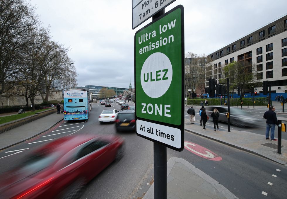 A Ulez sign