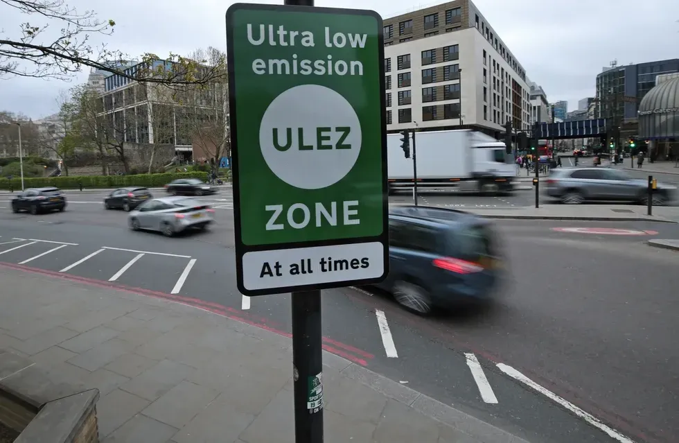 A ULEZ sign