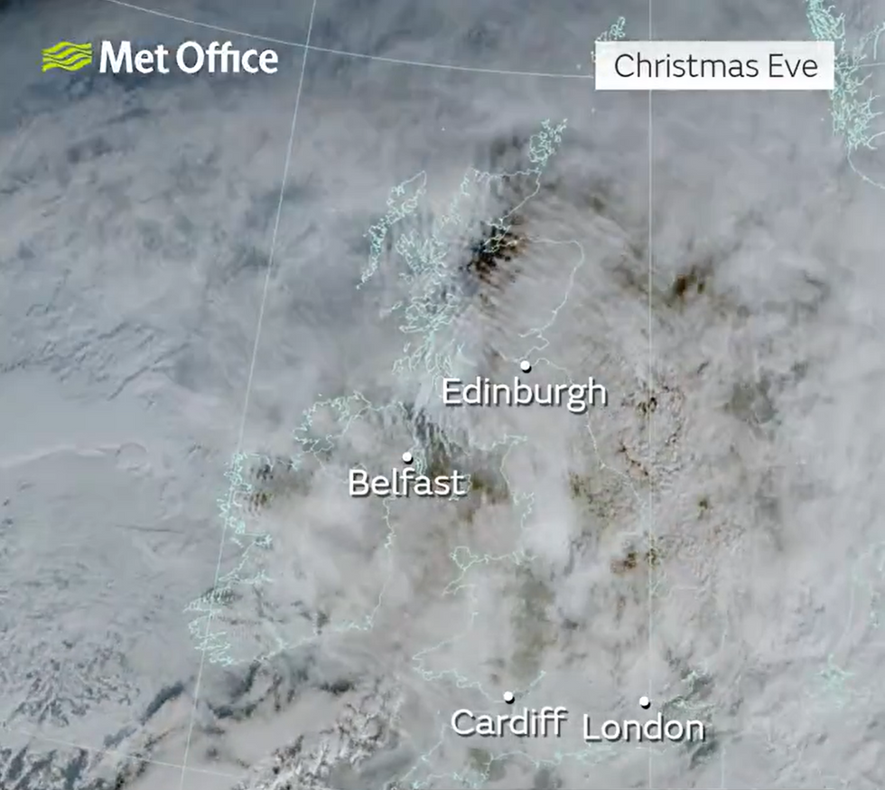 A view of the UK from space