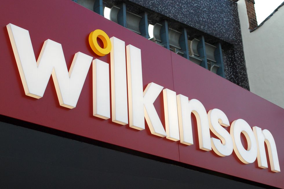 A Wilko store sign