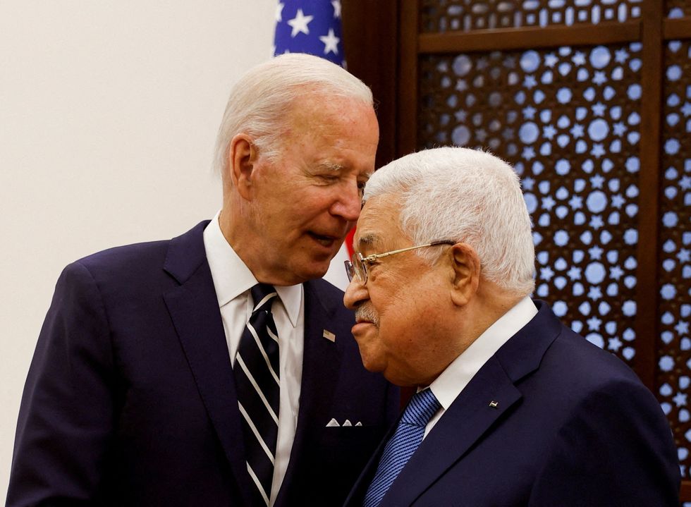 Abbas meets Biden