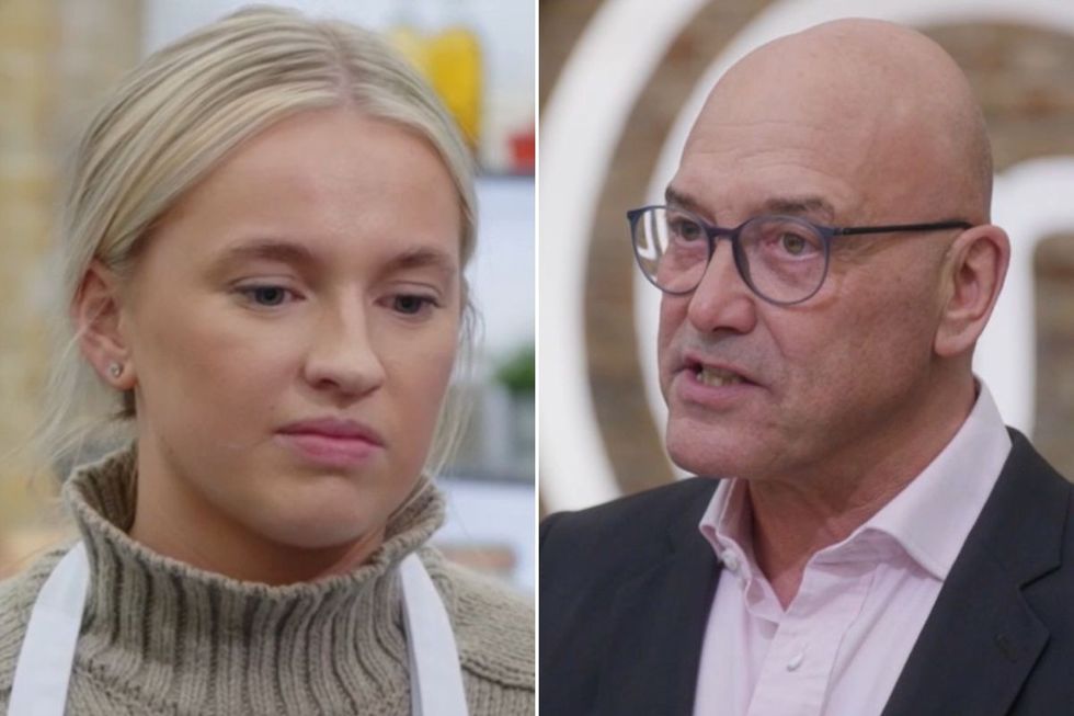 Abi Kempley and Gregg Wallace