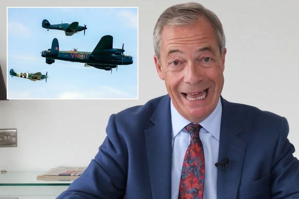 'Absolute disgrace!' Farage fumes as Starmer strips WW2 hero's Winter Fuel Allowance