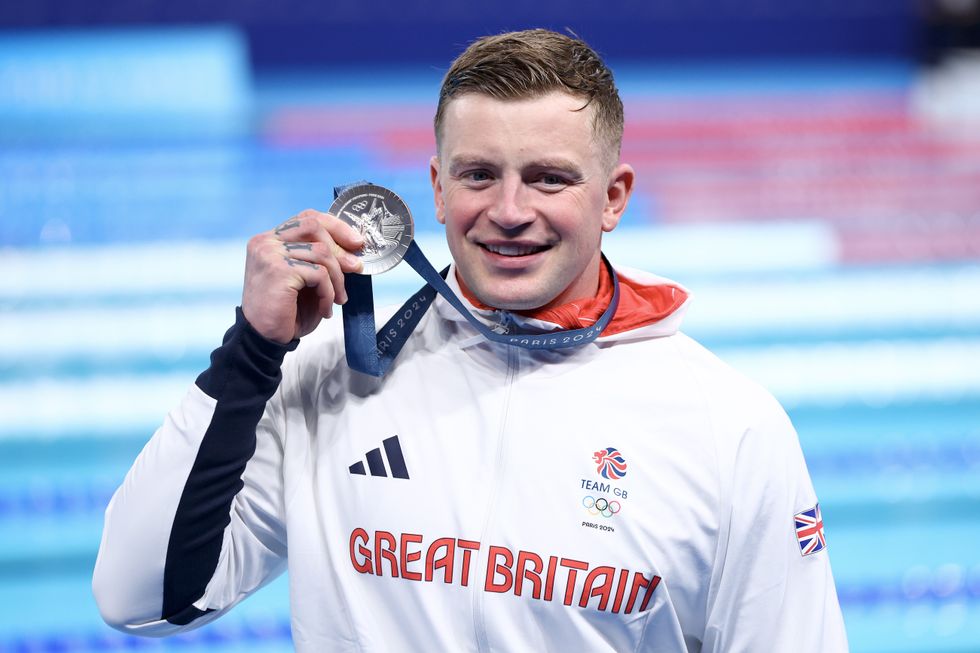 Adam Peaty was unimpressed with the quality of food on offer