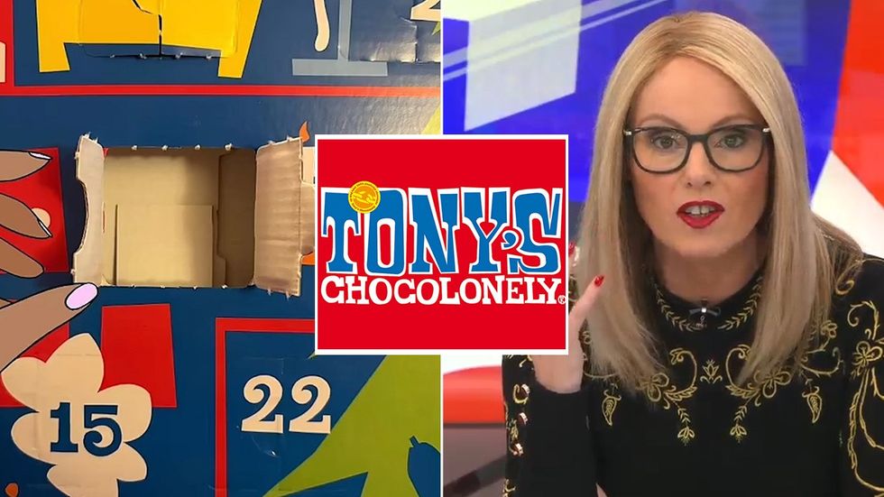 Advent Calendar, Tony's Chocolonely, Michelle Dewberry