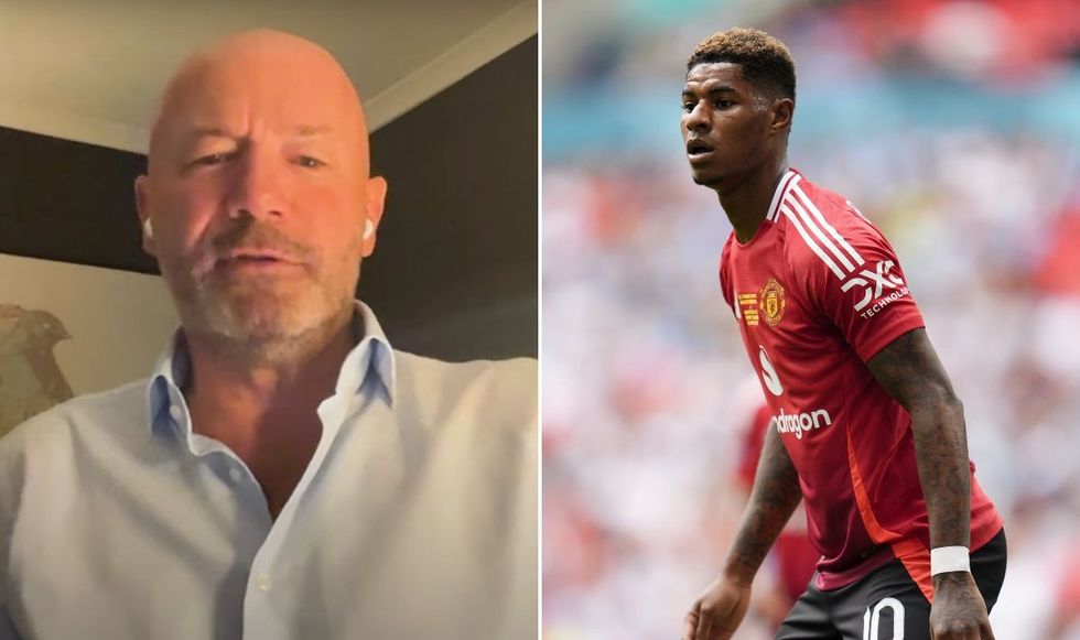 Alan Shearer Marcus Rashford