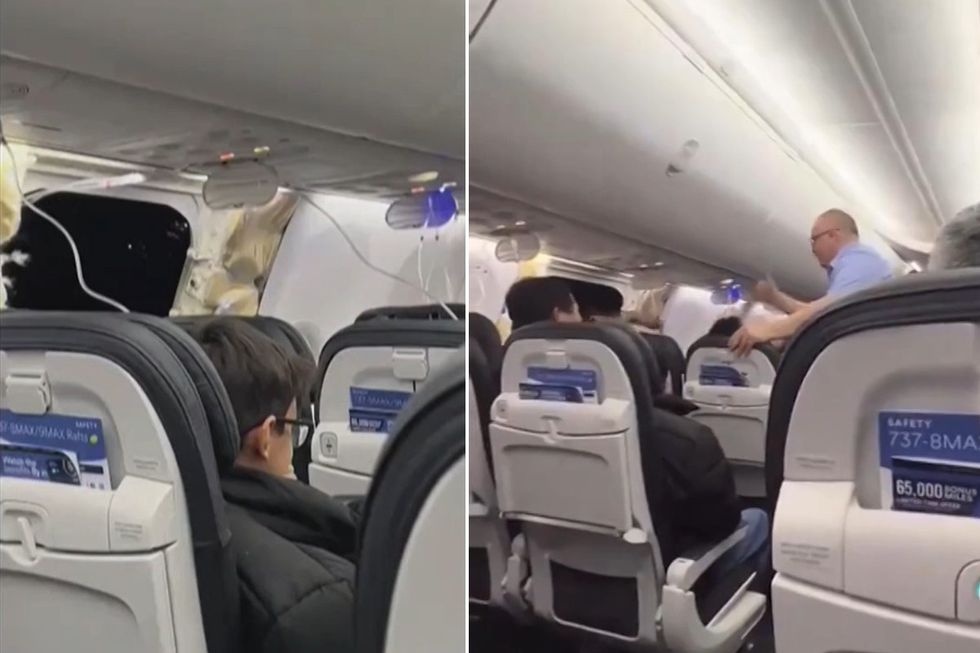 Alaska Airlines flight makes emergency landing after window blows out ...