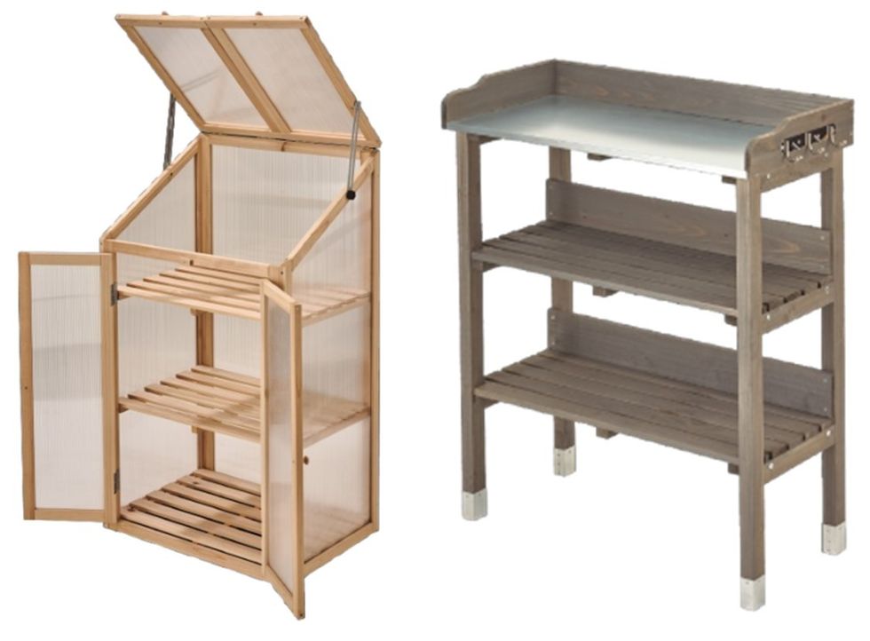 Aldi garden shelves