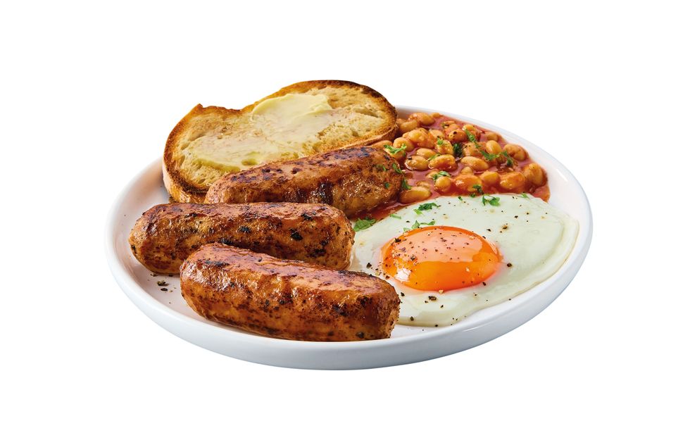 Aldi's Baked Beans Sausages