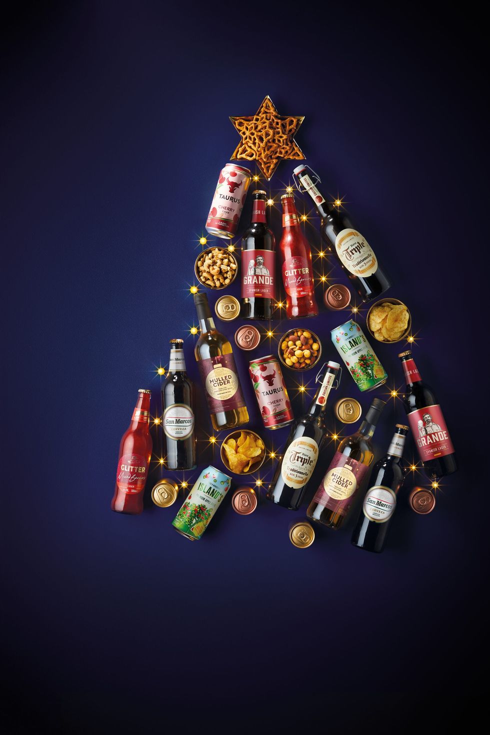 Aldi's festive drinks collection