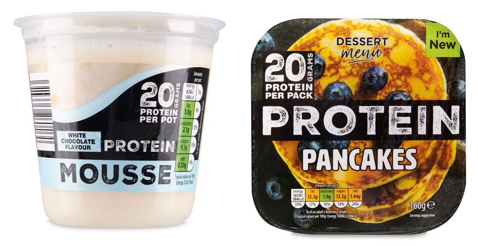 Aldi's protein range