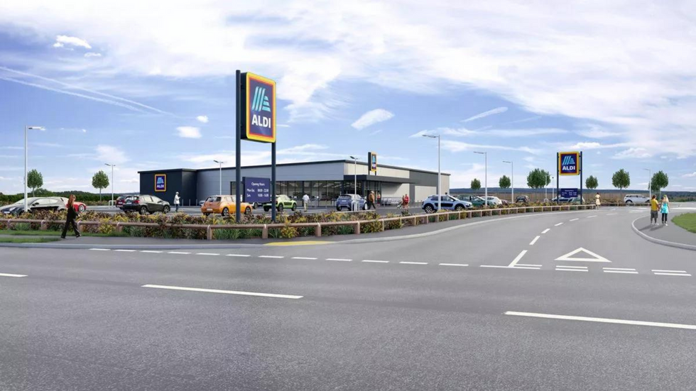 Aldi store in Horncastle