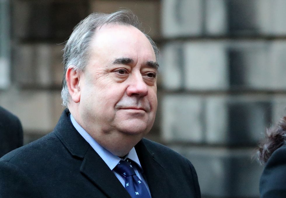 Alex Salmond arriving at the Court of Session in Edinburgh for the former First Minister's legal challenge against the Scottish Government's handling of a complaint of misconduct against him