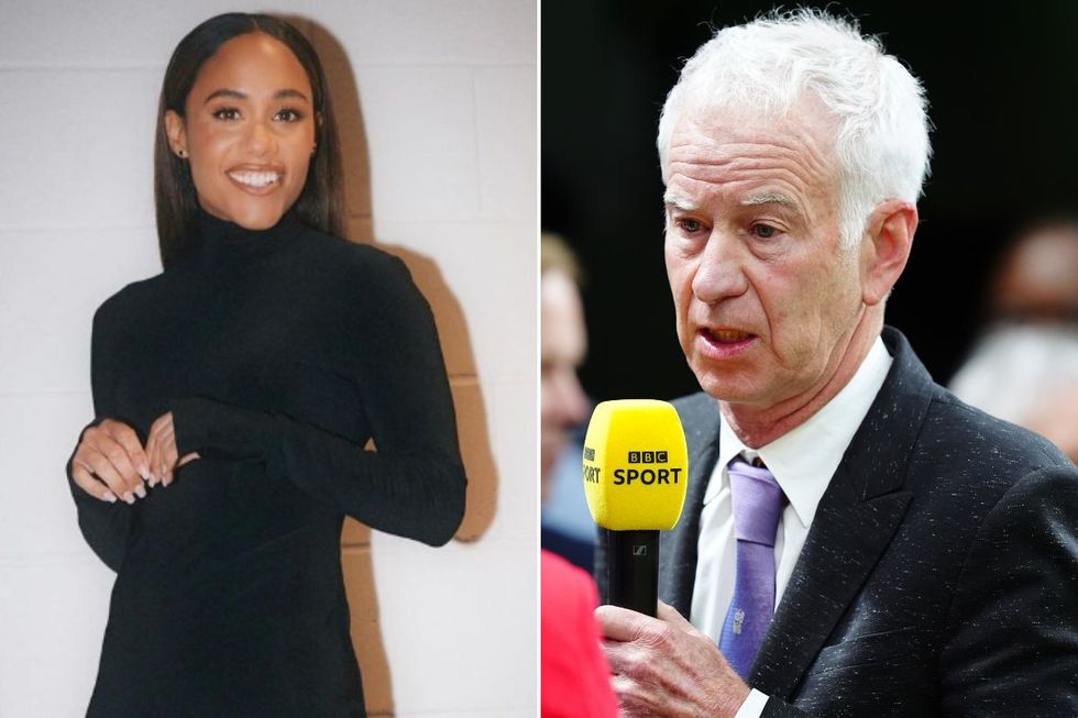 Alex Scott John McEnroe