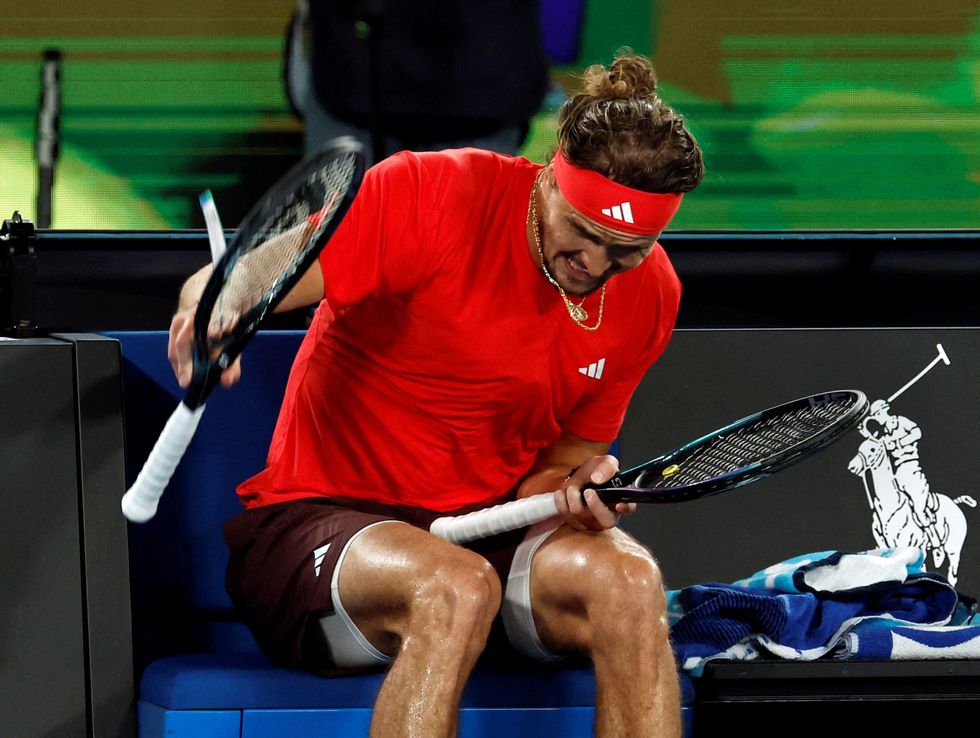 Alexander Zverev Jannik Sinner Australian Open