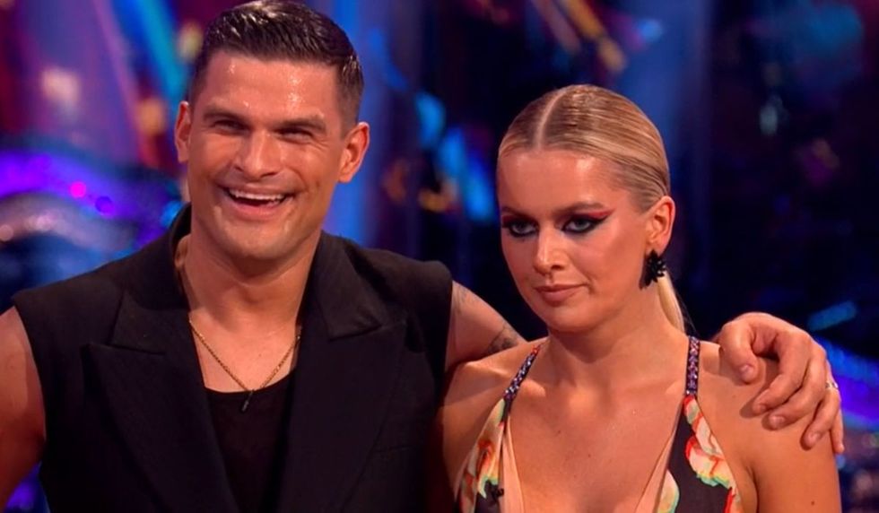 Aljaz Skorjanec and Tasha Ghouri