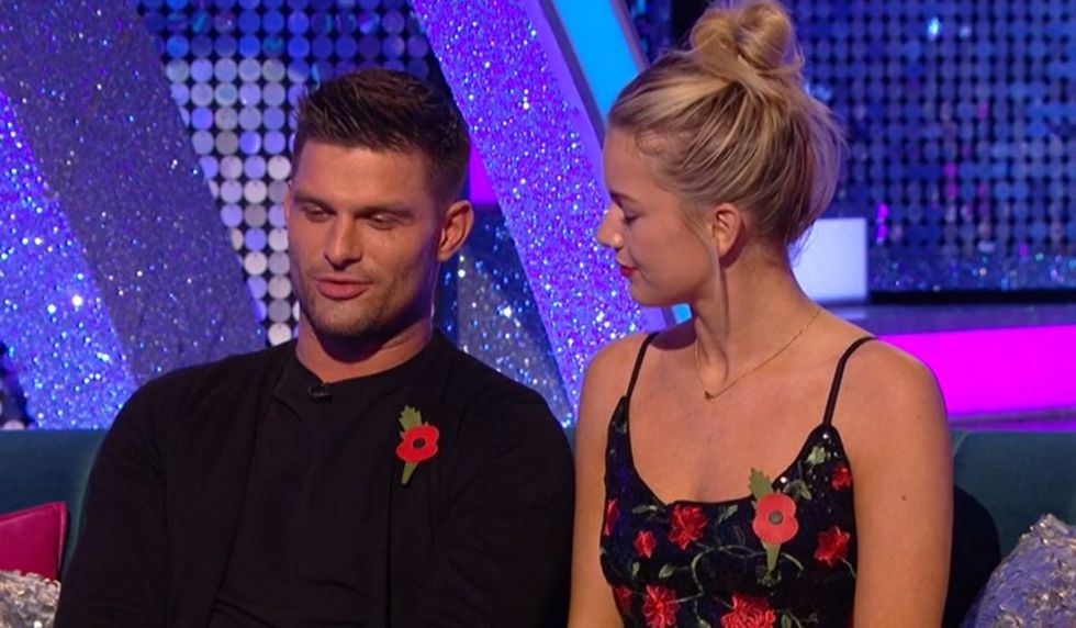 Aljaz Skorjanec and Tasha Ghouri