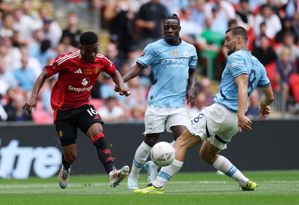 Amad Diallo Man Utd man City