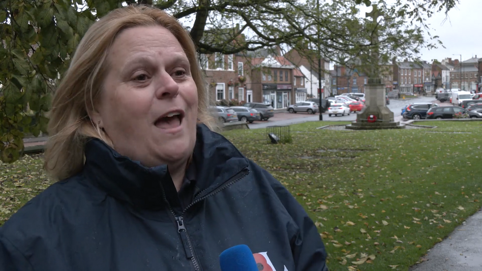 Amanda Clements-Hunt, the Poppy Appeal Manager for the Royal British Legion in North Yorkshire