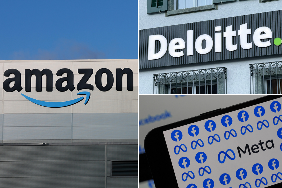 Amazon; Deloitte; Meta