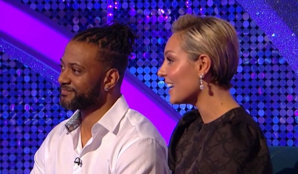 Amy Dowden and JB Gill