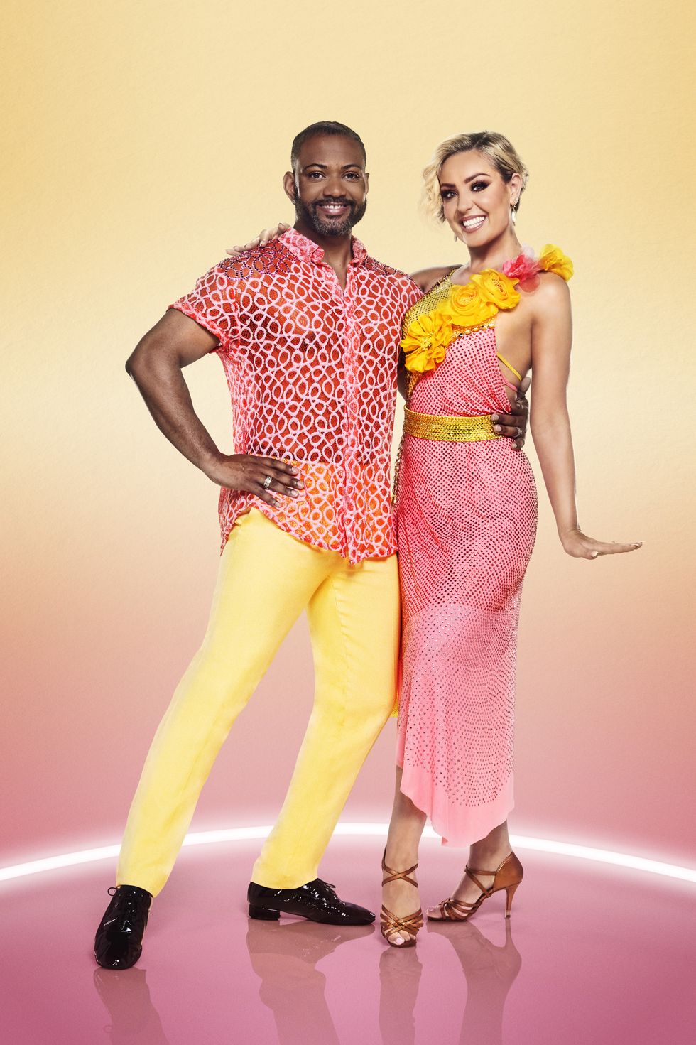 Amy Dowden and JB Gill