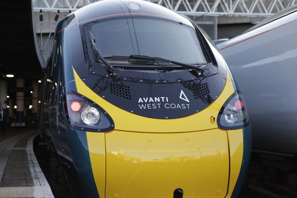 An Avanti West Coast train