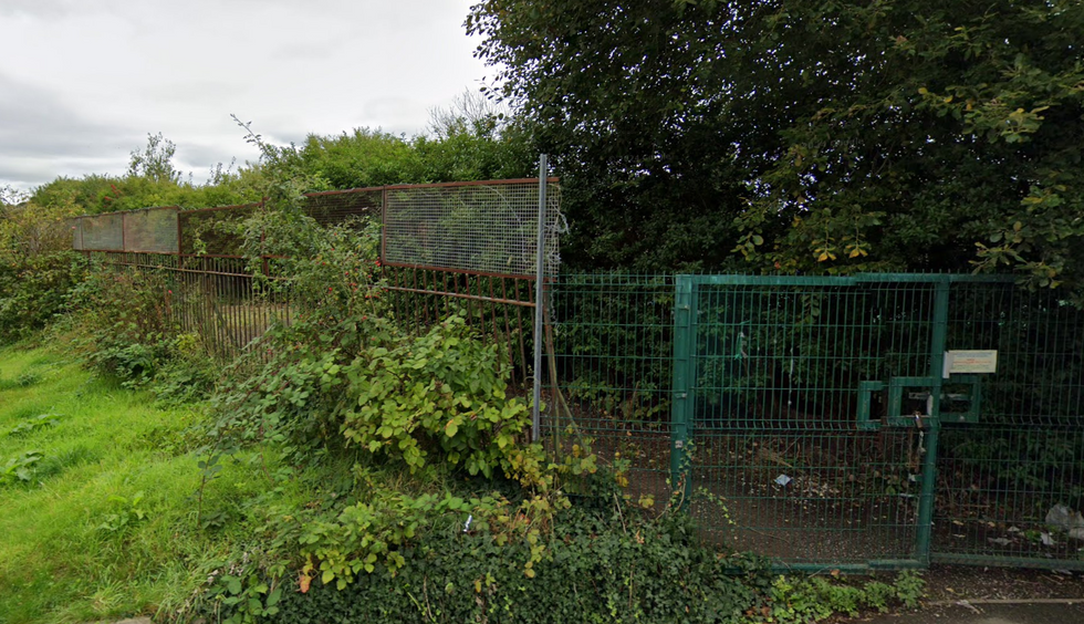 An entrance to the Clubmoor Allotments and Community Clubhouse