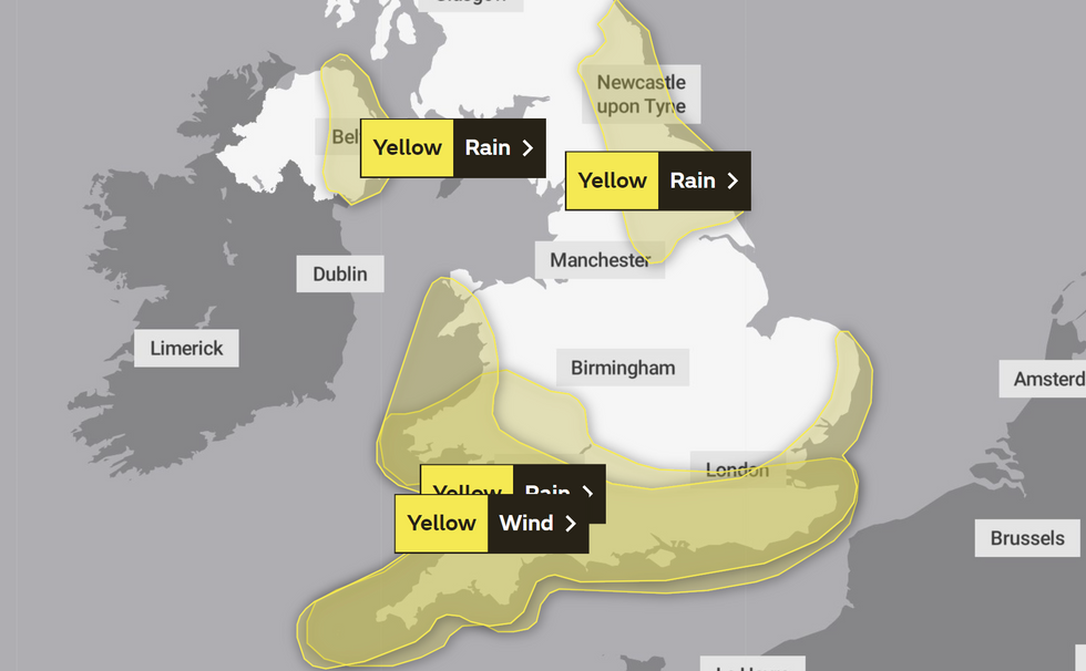 UK weather forecast: 'Menacing bomb-cyclone' surges towards Britain in ...